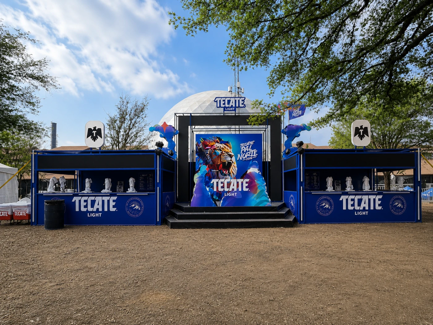 Tecate Stand